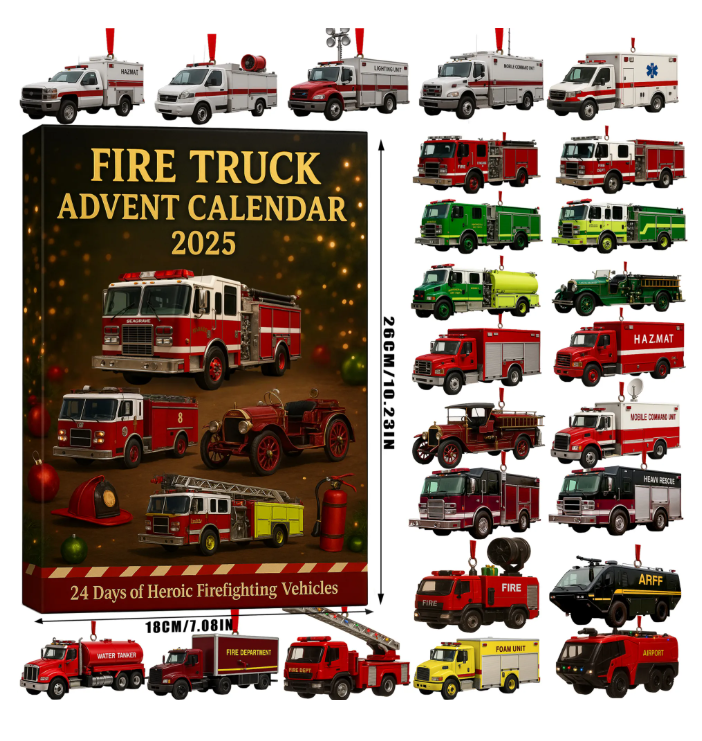 đđ„ Calendrier de lâAvent Camion de Pompiers 2025 đđČ