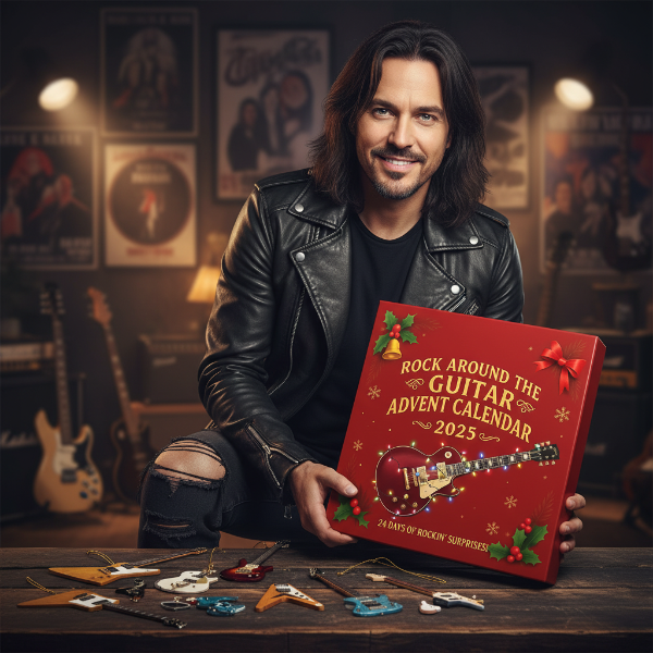 Calendrier de l’Avent Rock Around the Guitar 2025 🎸🎄