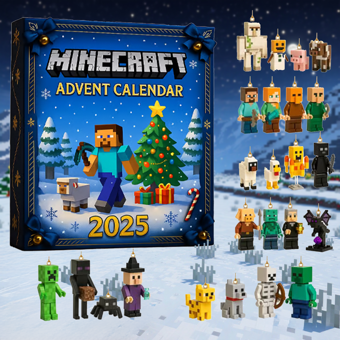 Calendrier de l’Avent Pixel World 2025