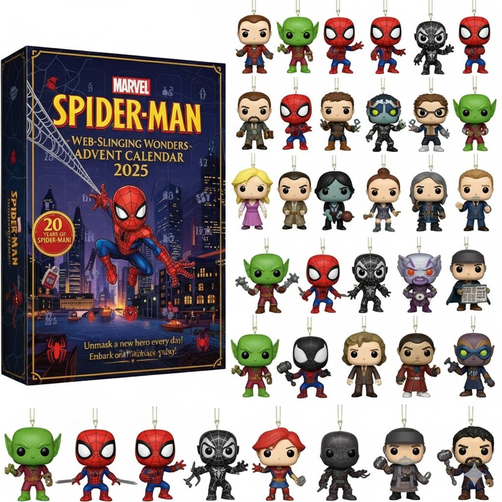 🕷️ Calendrier de l’Avent Spider-Man 2025